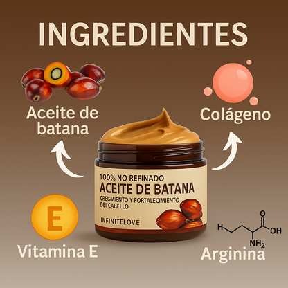 InfiniteGrow Batana®  - Mascarilla Natural