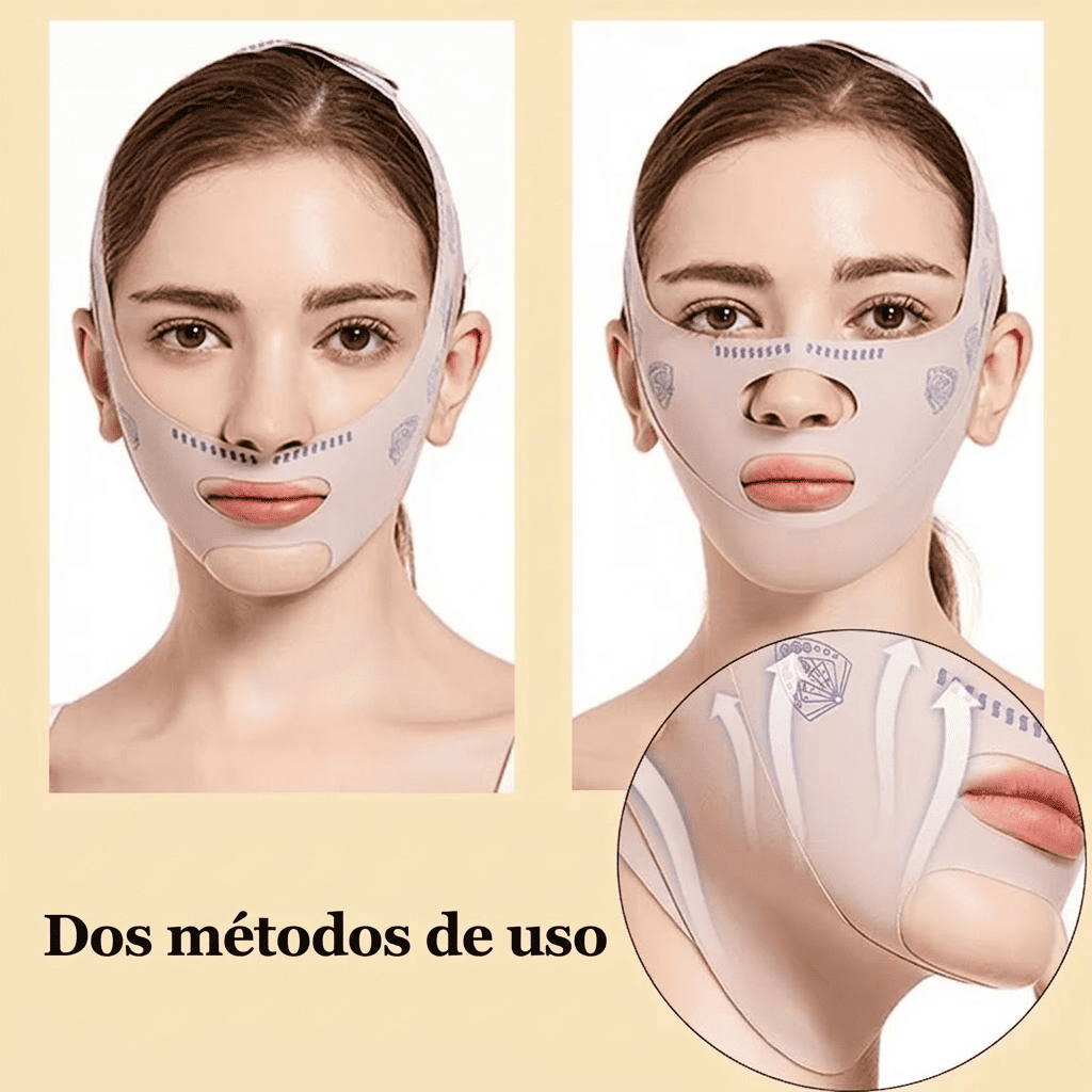 Mascarilla Facial – Reduce Papada y Suaviza Arrugas
