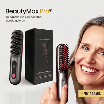 Cepillo Alisador Portátil BeautyMax Pro
